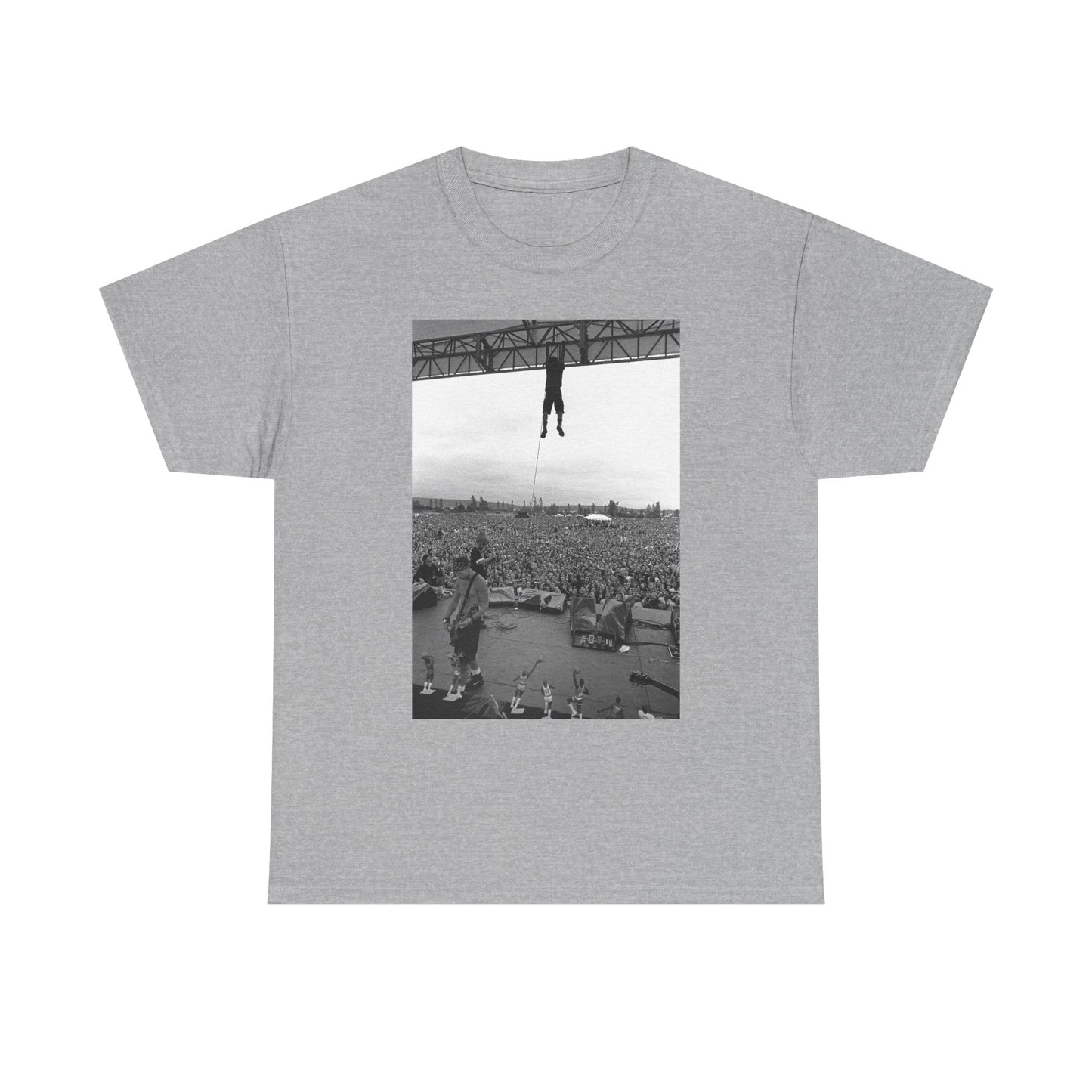 Pearl Jam Official Photograph T Shirt Vintage Unisex Heavy Cotton Tee