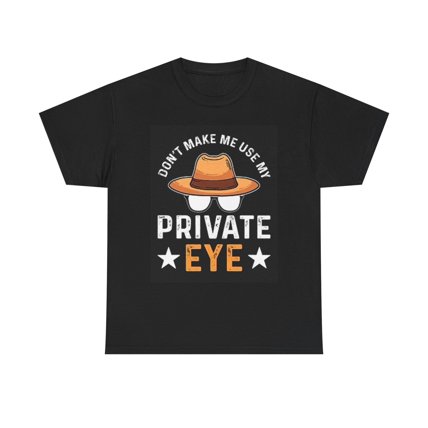 Private Eye Funny T Shirt BRAND NEW Apparel Unisex Heavy Cotton Tee