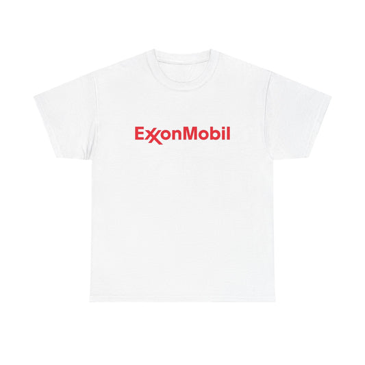 Exxon Mobil Gas Graphic T Shirt Vintage Unisex Heavy Cotton Tee