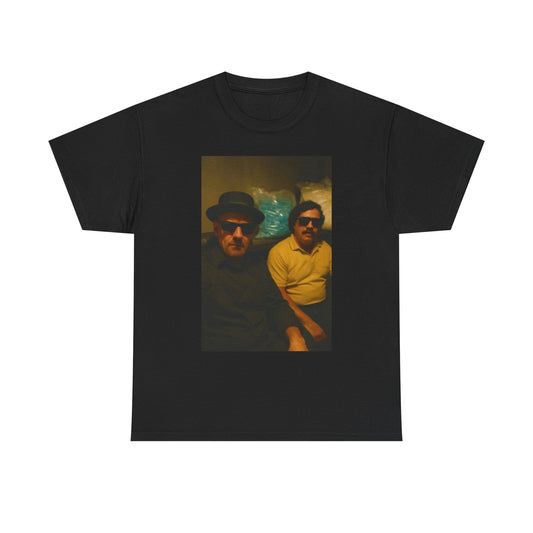 Breaking Bad Graphic T Shirt Pablo Escobar Funny Unisex Heavy Cotton Tee