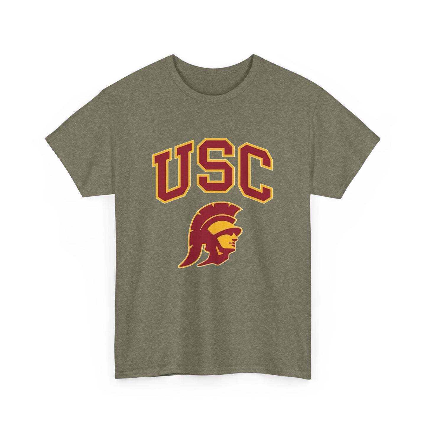 USC Football MULTIPLE COLORS Graphic T Shirt Unisex Heavy Cotton Tee