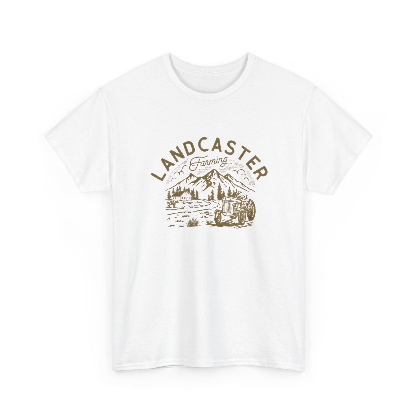 Lancaster Farming Graphic T Shirt Unisex Heavy Cotton Tee