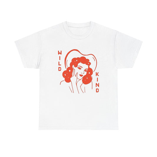 Wild Kind Cowgirl Graphic T Shirt Unisex Heavy Cotton Tee NEW Gift