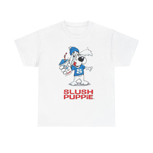 Slush Puppie Vintage Logo Graphic T Shirt S-5XL NEW Unisex Heavy Cotton Tee
