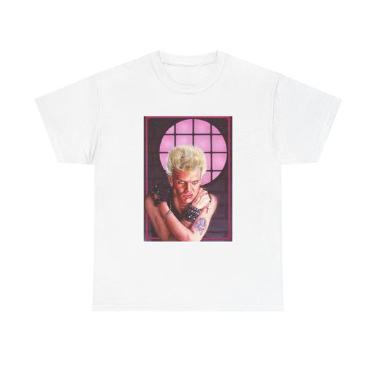 Billy Idol Tshirt Retro Vintage Rock Star New!! Unisex Heavy Cotton Tee