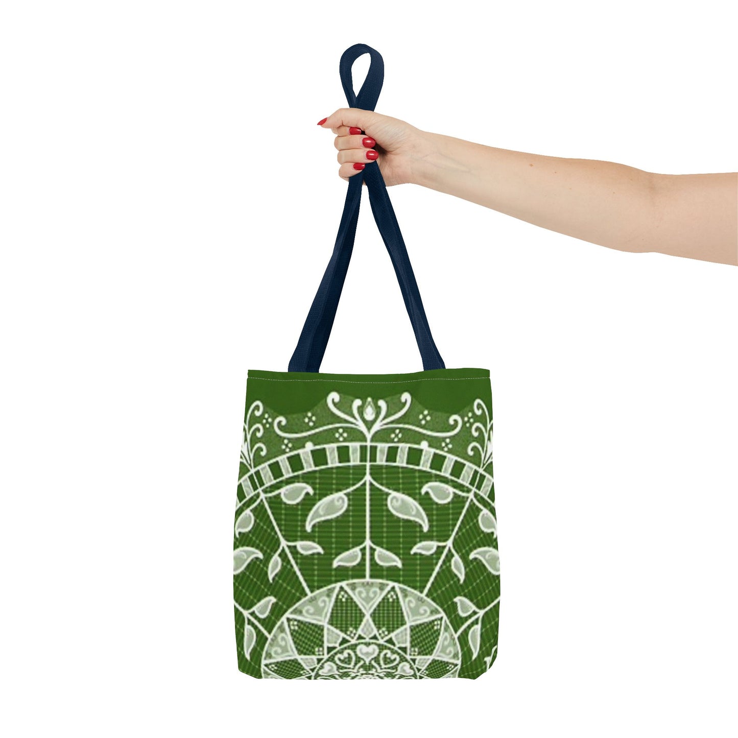 Green And White Multi Color BRAND NEW MODERN Tote Bag (AOP)