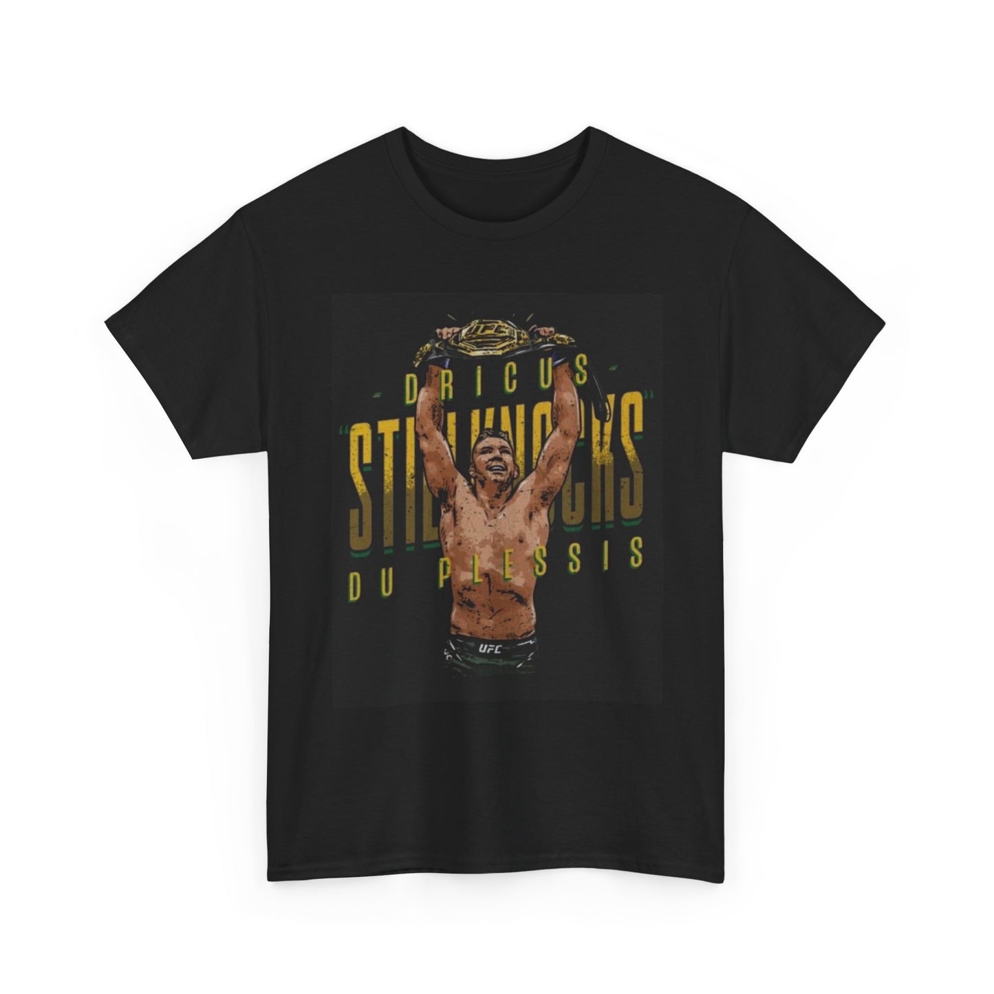 Dricus Du Plessis Tshirt MMA UFC Merch Champ Graphic Unisex Heavy Cotton Tee