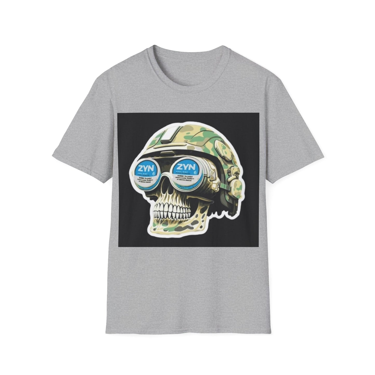 ZYN shirt pouch American Camo zyn pouch tucker trump vintage Softstyle T-Shirt