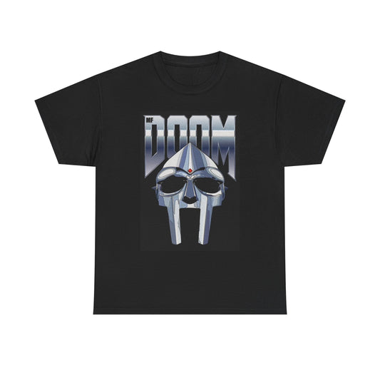 Doom Graphic T Shirt Retro Wrestling Vintage Logo Retro Unisex Heavy Cotton Tee
