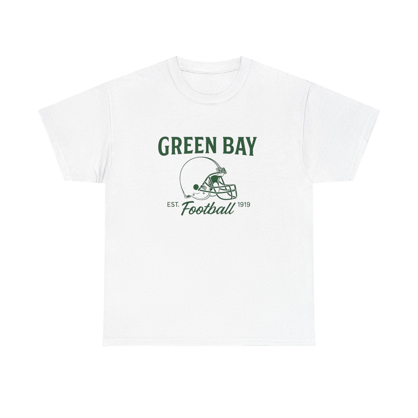 Green Bay Football Retro Graphic T Shirt ADULT NEW