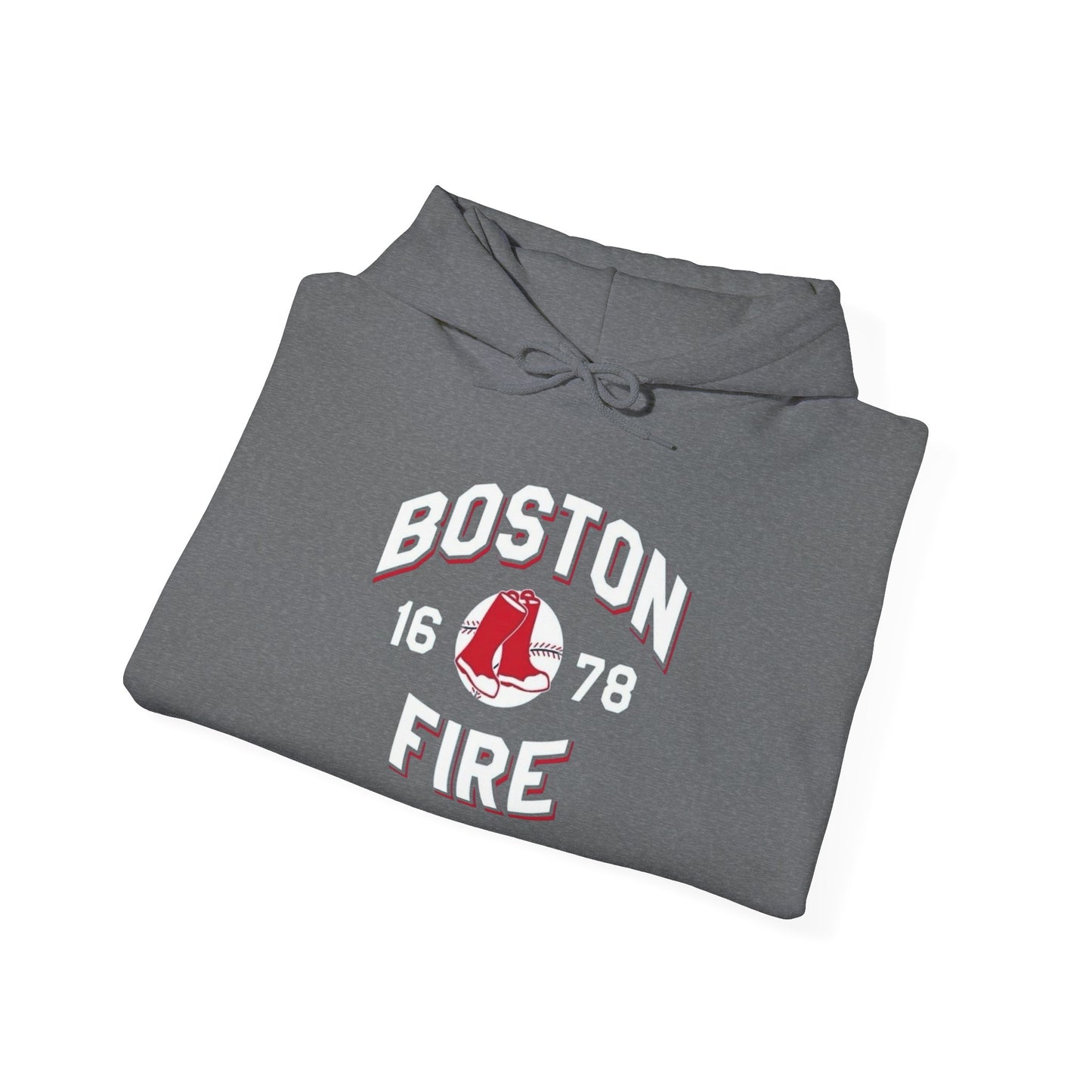 Boston Fire Hoodie Multiple Colors Unisex Heavy Blend™ Hooded Sweatshirt