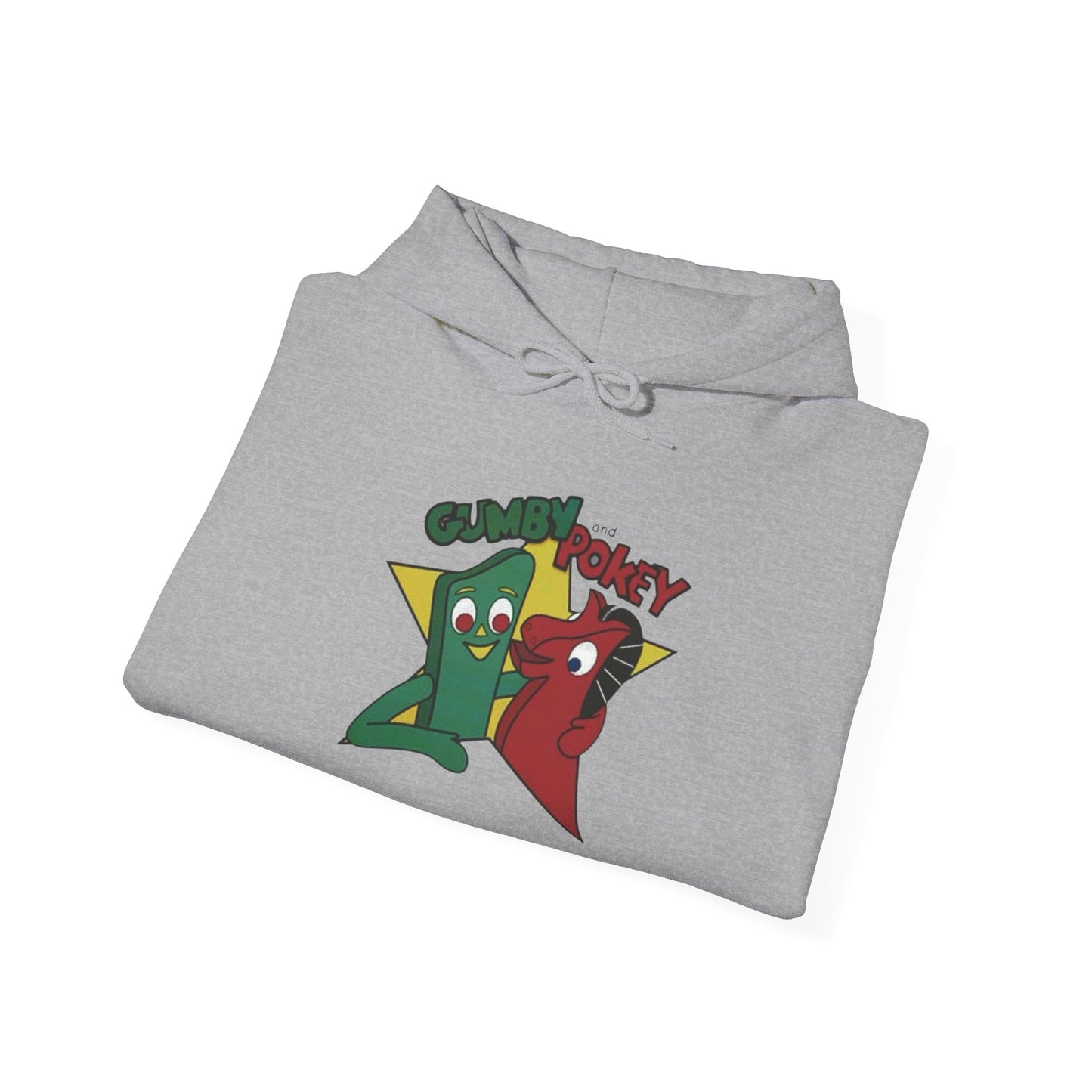Gumby And Pokey Vintage Hoodie Unisex Heavy Blend™ Hooded Sweatshirt