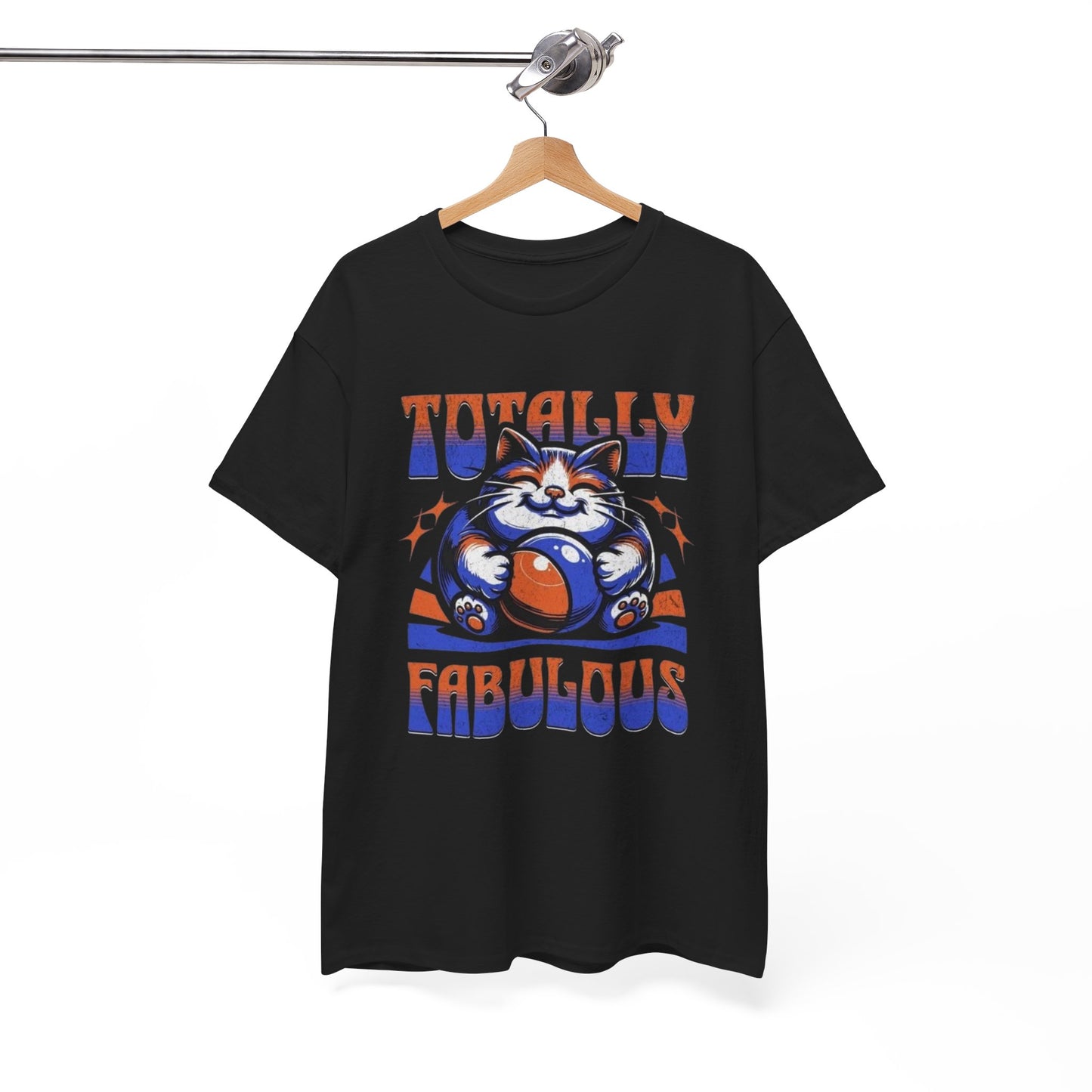 Totally Fabulous Cat Graphic T Shirt NEW ADULT Vintage