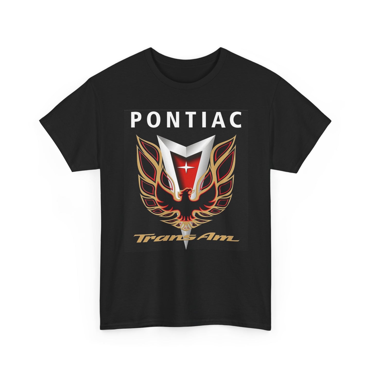 Pontiac Trans Am Graphic T Shirt Vintage Firebird Unisex Heavy Cotton Tee