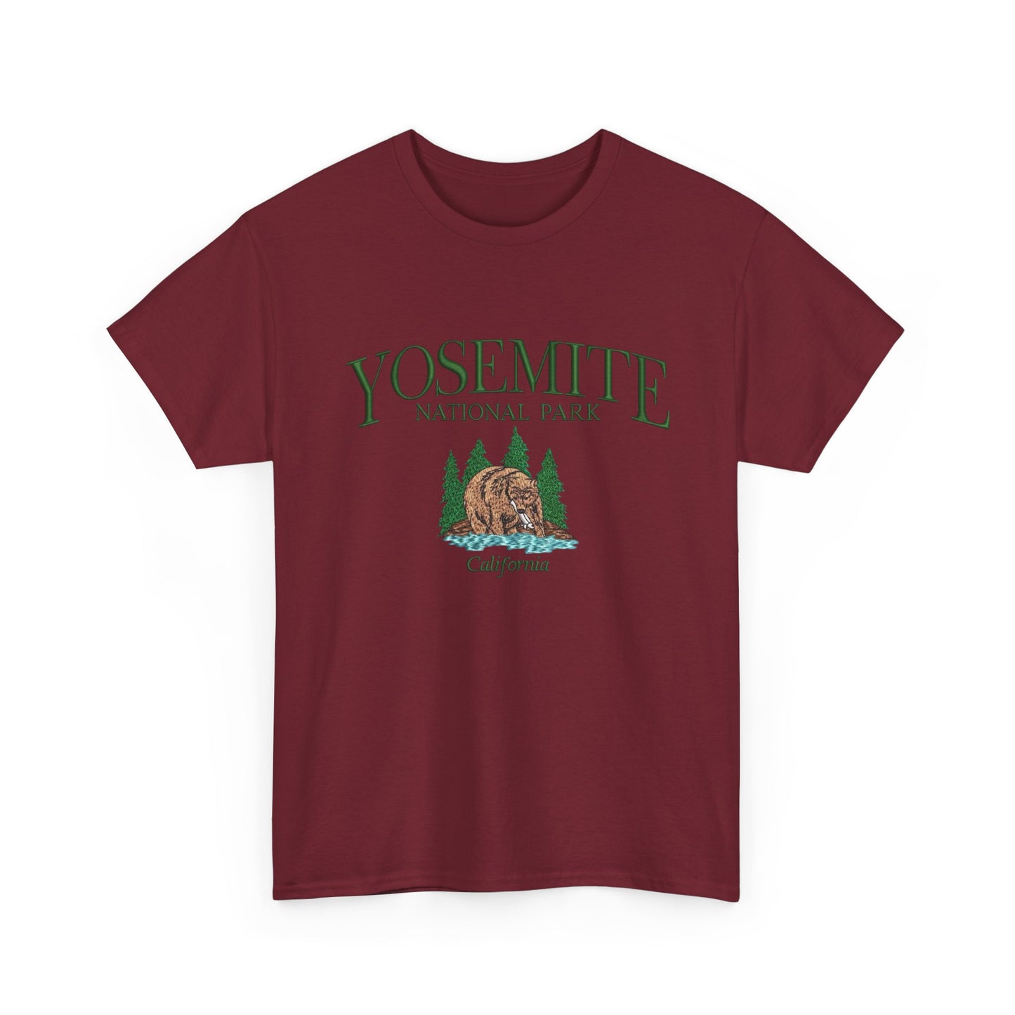 Yosemite National Park Graphic T Shirt NEW Unisex Heavy Cotton Tee