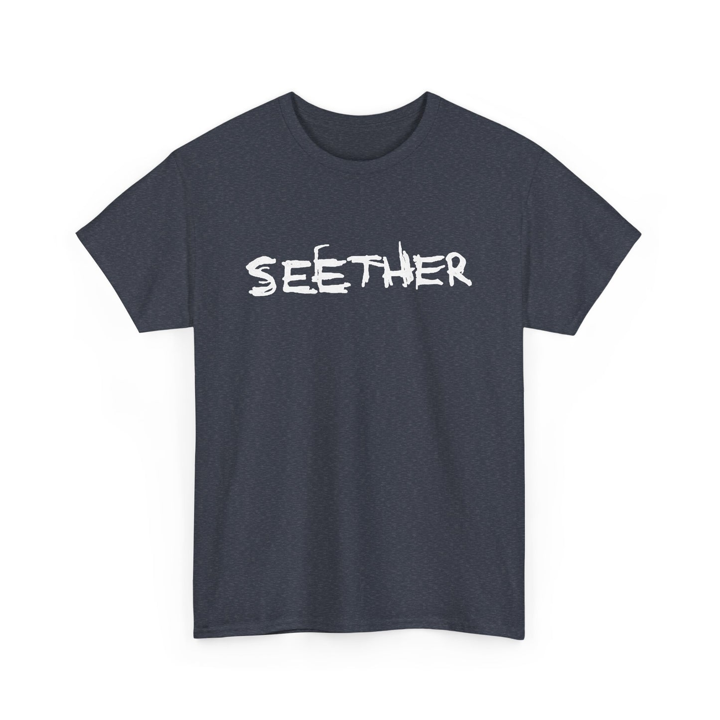 Seether Graphic T Shirt Vintage Rock Band Merch Retro Unisex Heavy Cotton Tee