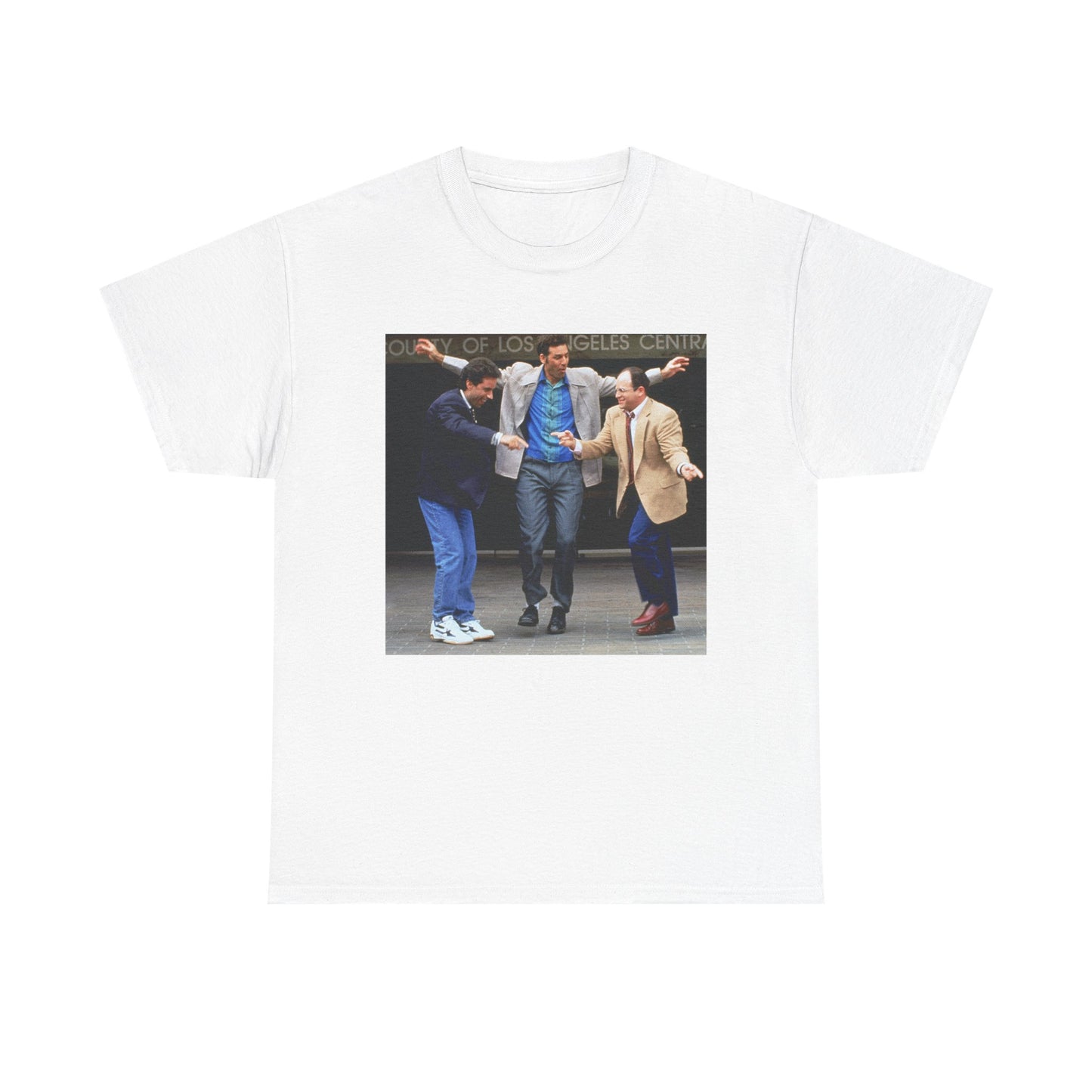 Seinfeld Graphic T Shirt Vintage Cast New York Retro Unisex Heavy Cotton Tee