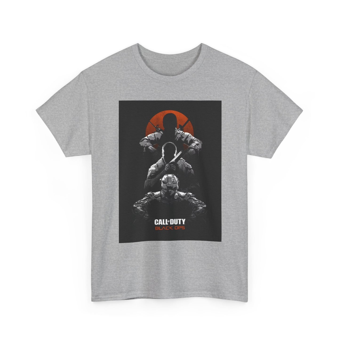Call of Duty Black OPS Tshirt Retro gamer Xbox gaming Unisex Heavy Cotton Tee