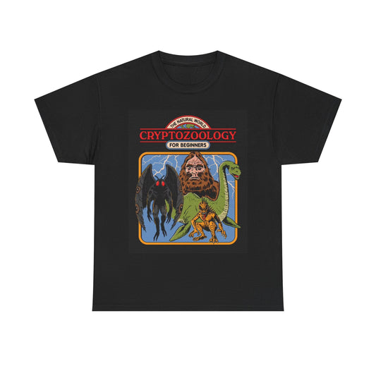 Cryptozoo Tshirt Bitcoin crypto graphic gaming cartoon Unisex Heavy Cotton Tee