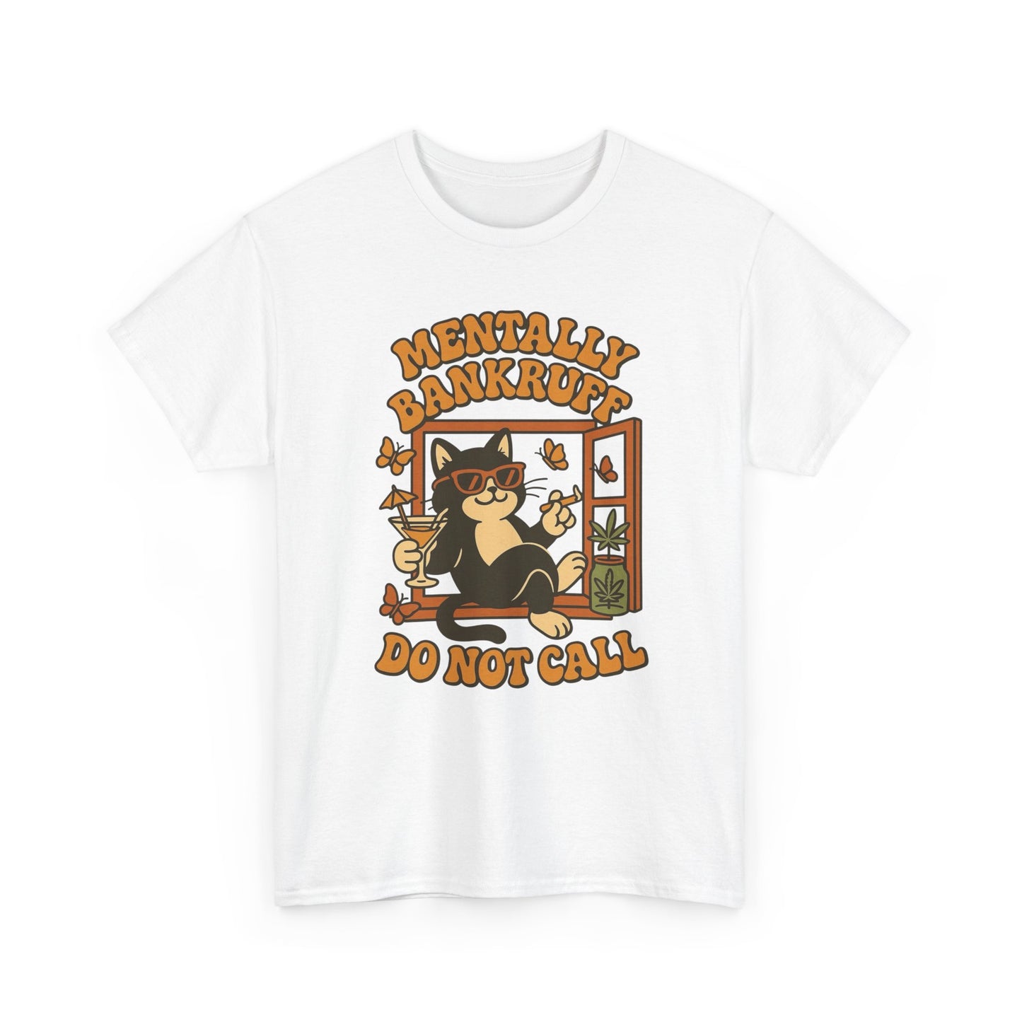 Cute Funny Cat Nip Weed Graphic T Shirt NEW ADULT TEE VINTAGE
