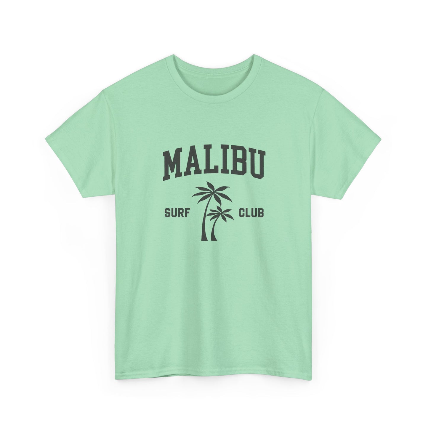 Malibu Surf Club Graphic T Shirt NEW Unisex Heavy Cotton Tee
