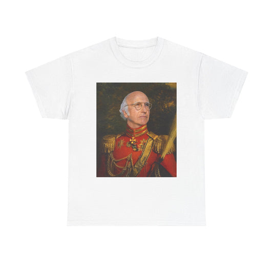Larry David King Painting T shirt Comedy Funny Seinfeld Unisex Heavy Cotton Tee