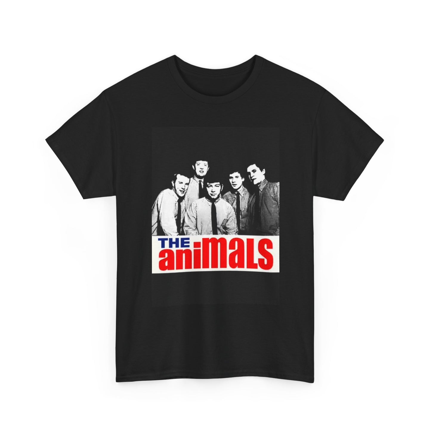 The Animals Graphic T Shirt Retro Vintage Merch Unisex Heavy Cotton Tee