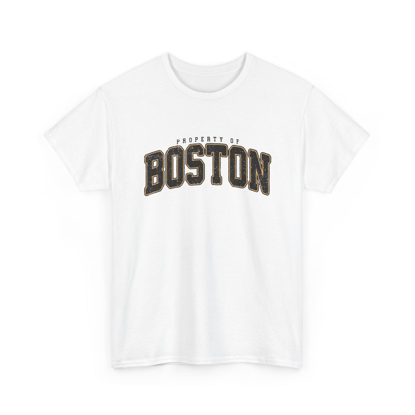 Property Of Boston Graphic T Shirt ADULT NEW
