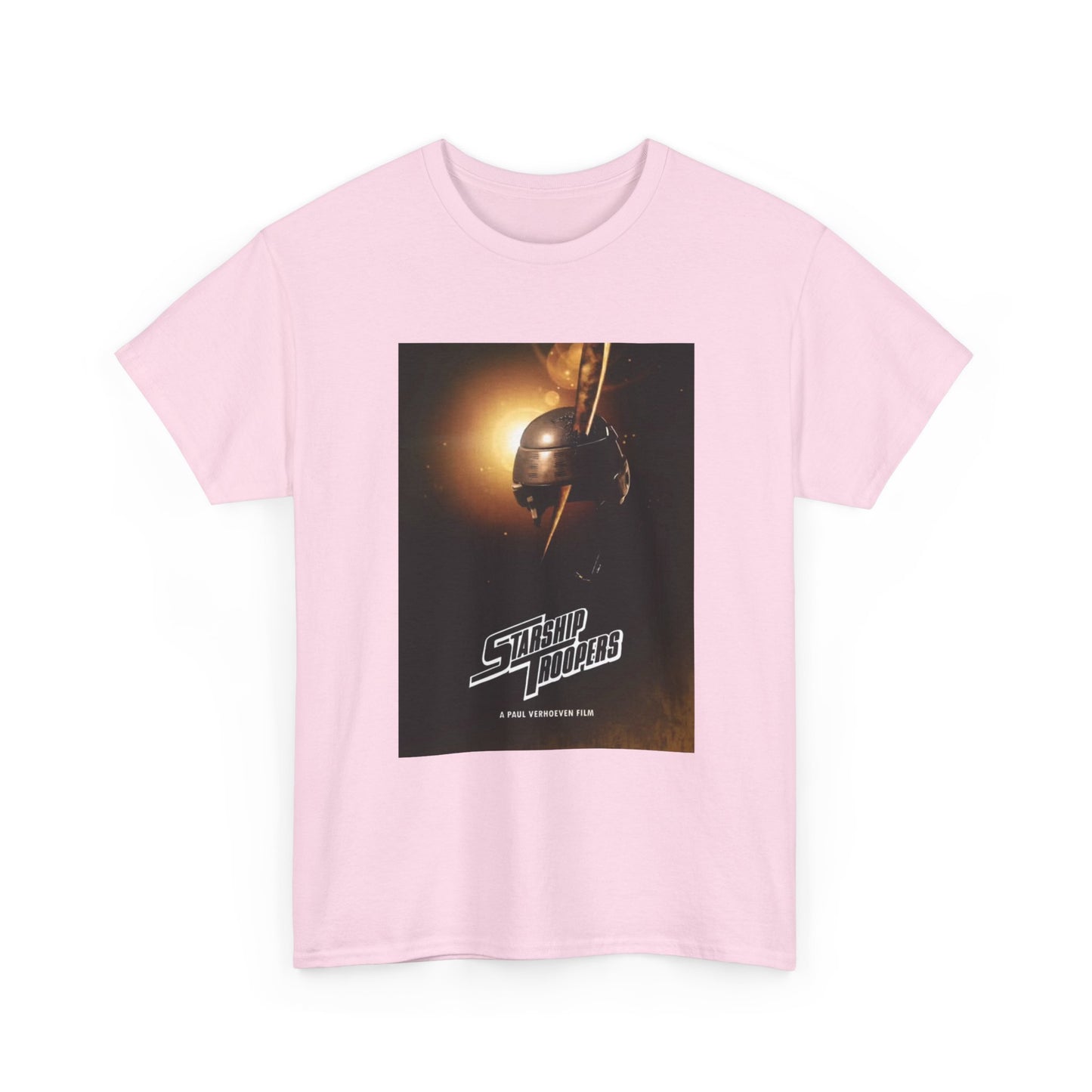 StarShip Troopers Tshirt Retro Action Movie Vintage Unisex Heavy Cotton Tee