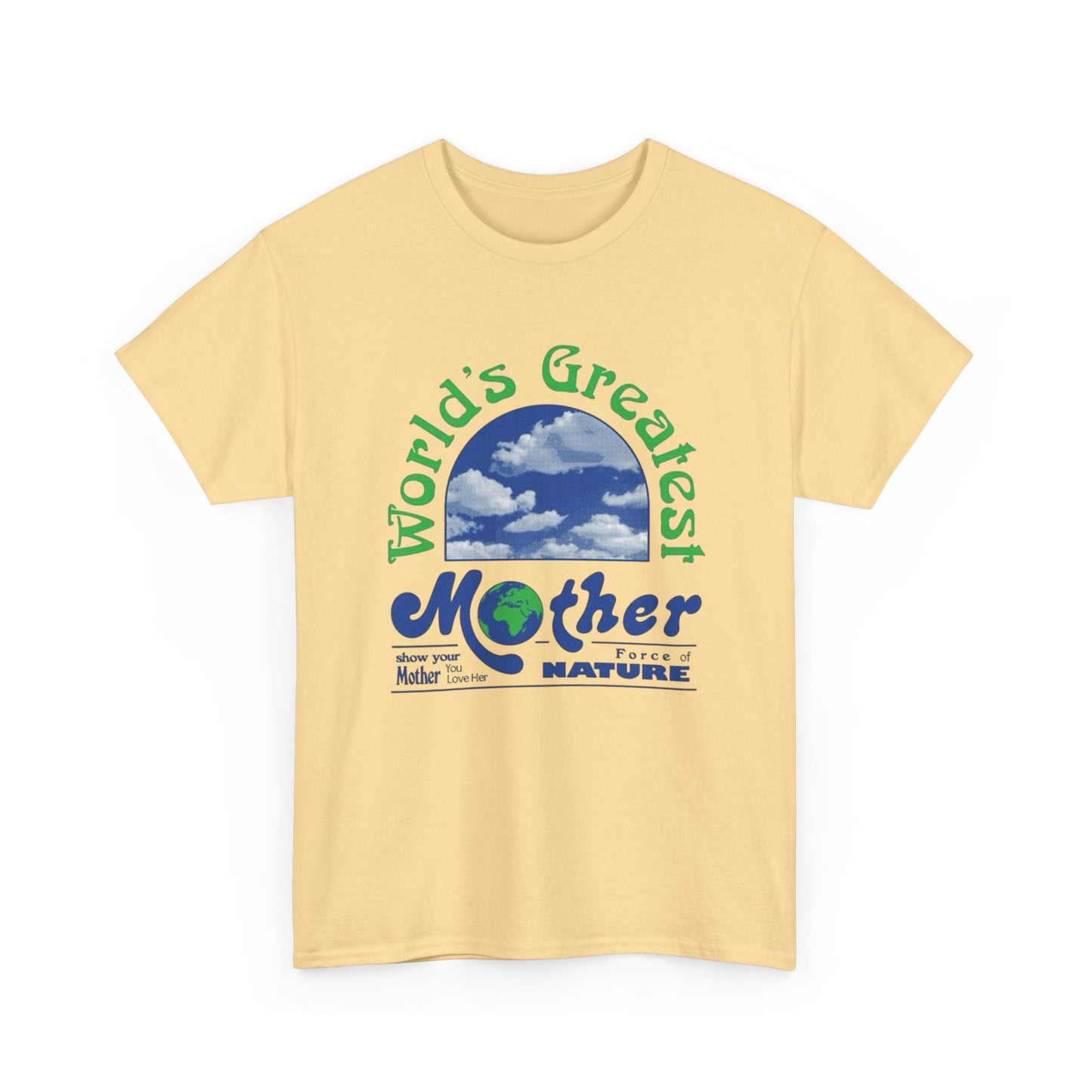 Worlds Greatest Mother Graphic T Shirt NEW Adult Unisex Heavy Cotton Tee