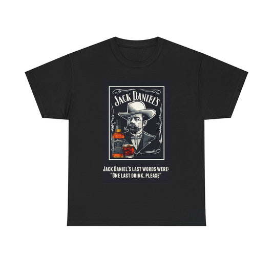 Jack Daniels Whiskey Tshirt Vintage Tennessee Graphic Unisex Heavy Cotton Tee 66