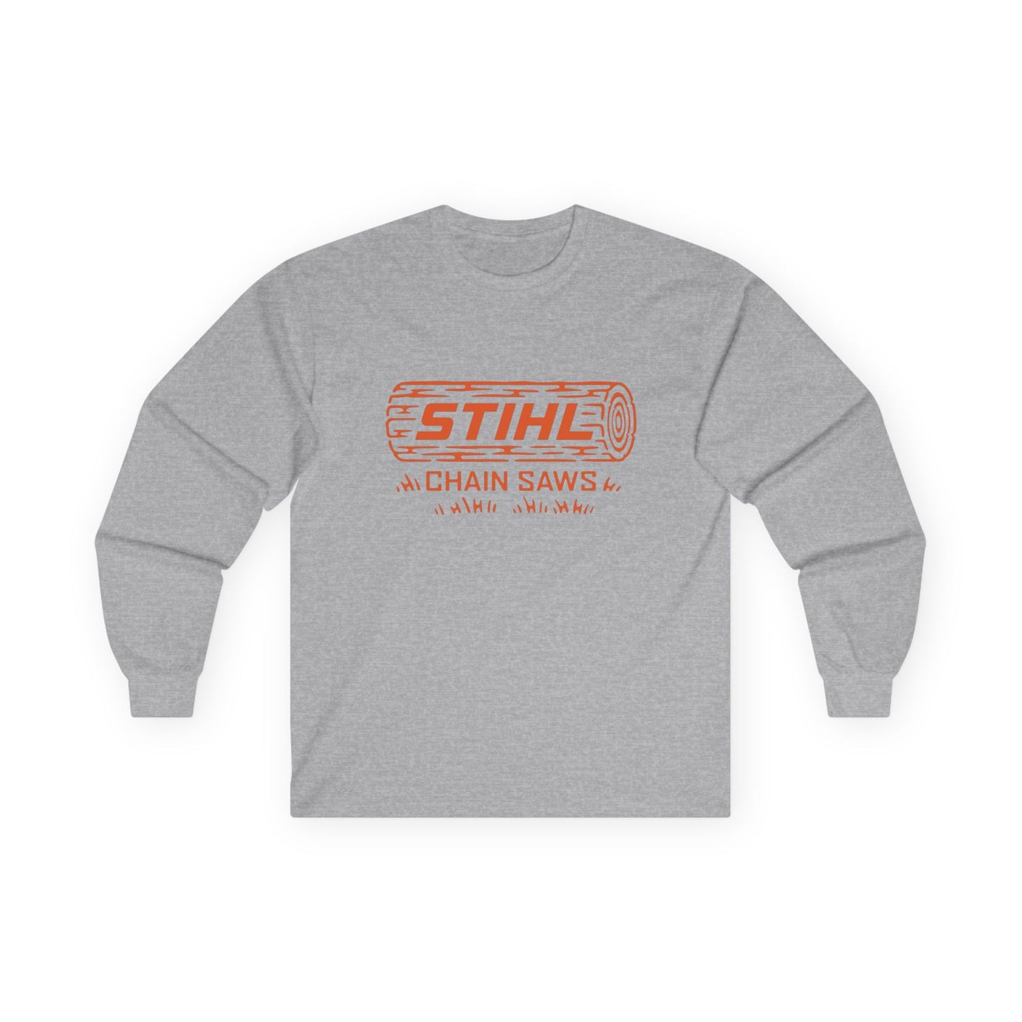 Stihl Chainsaws Shirt NEW MENS Unisex Ultra Cotton Long Sleeve Tee