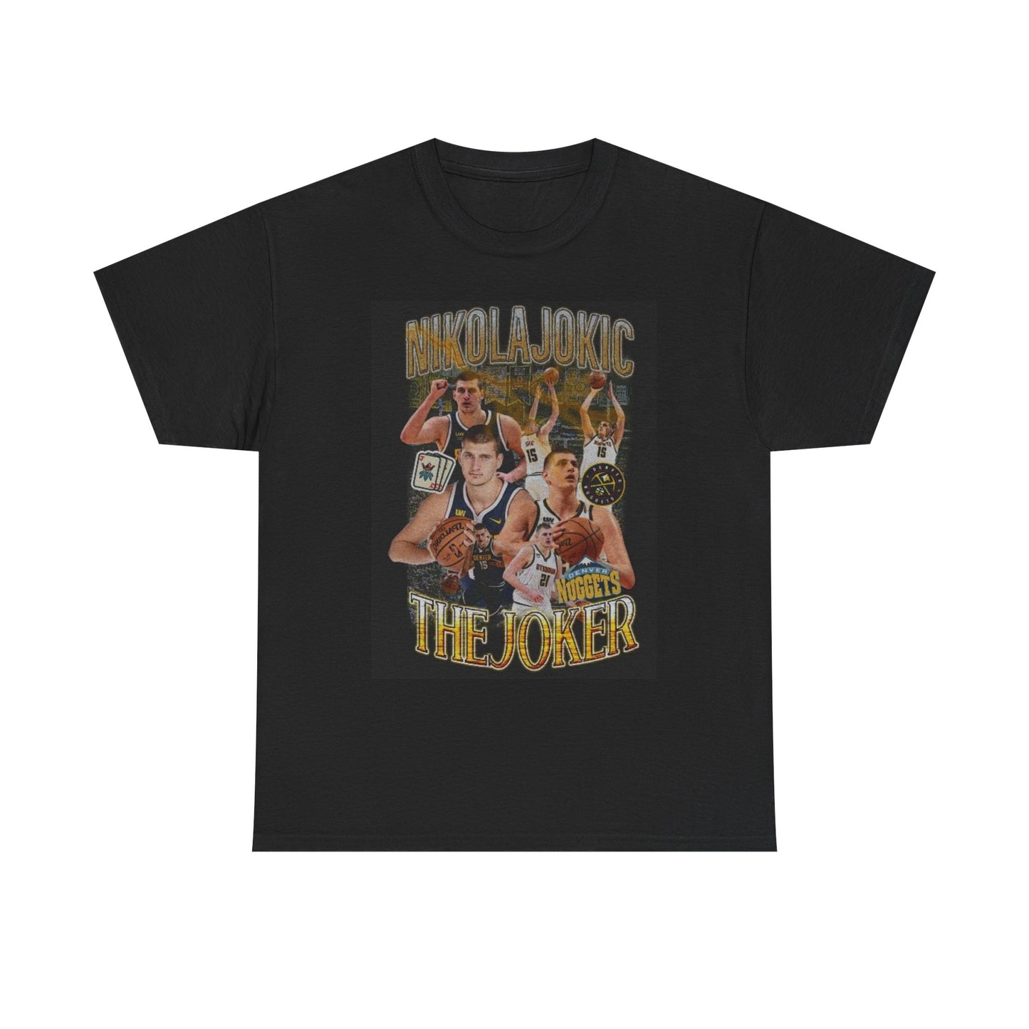Nikola Jokic Basketball Graphic T Shirt Vintage Unisex Heavy Cotton Tee