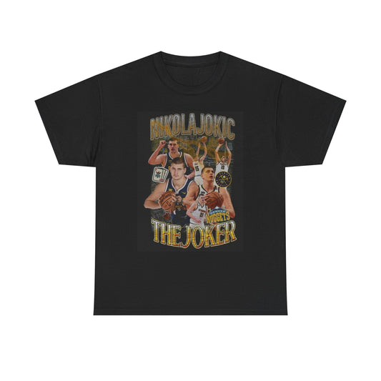 Nikola Jokic Basketball Graphic T Shirt Vintage Unisex Heavy Cotton Tee