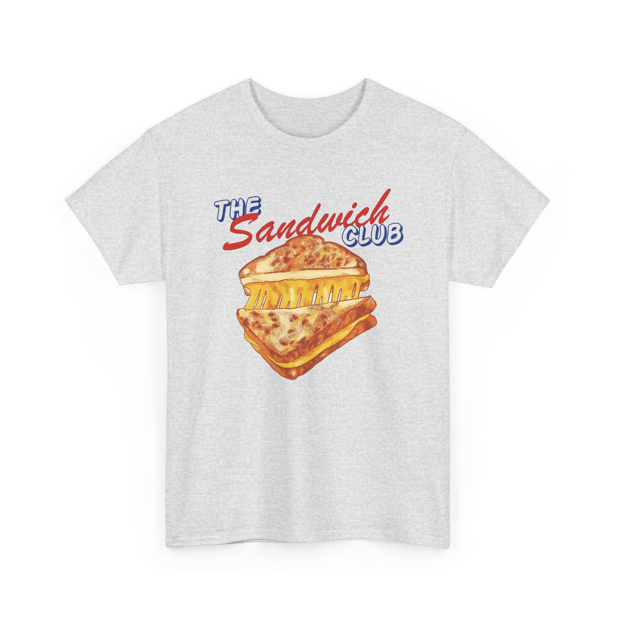 The Sandwich Club Retro Graphic T Shirt Men's Heavy Cotton Tee