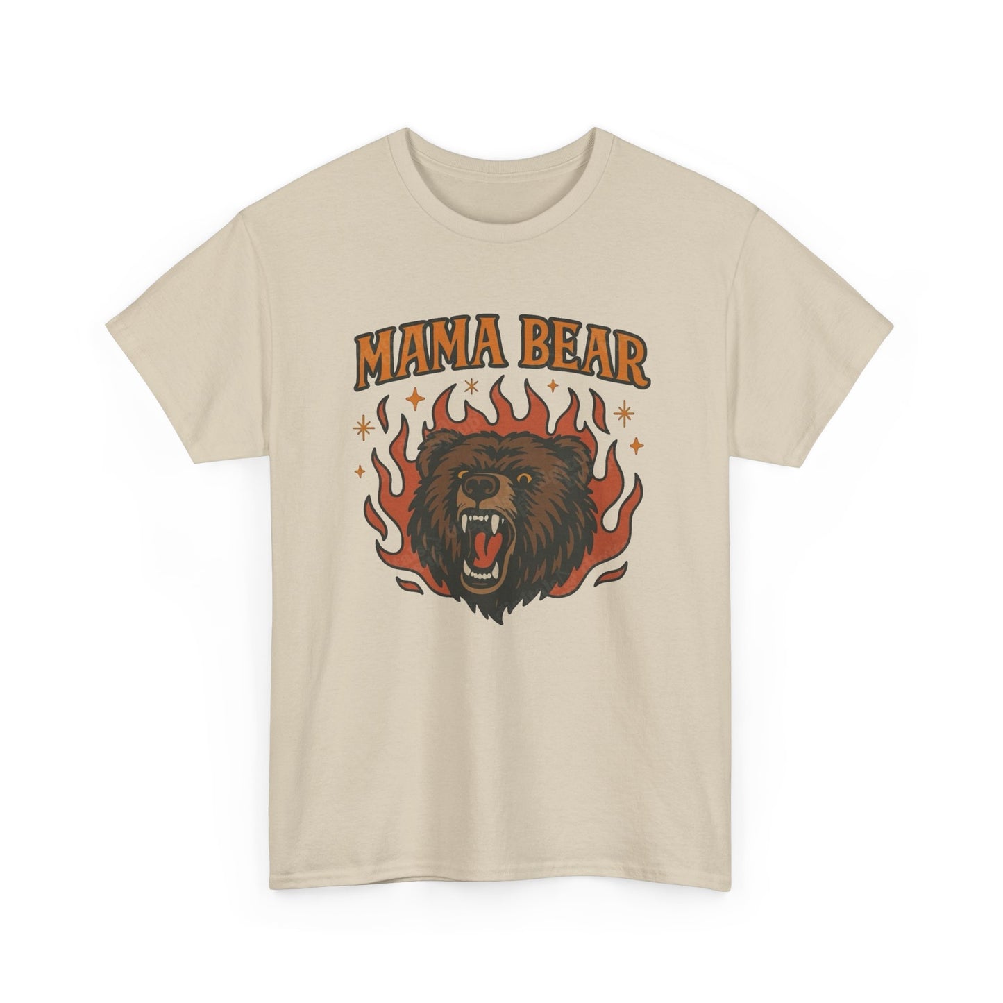 Mama Bear Graphic T Shirt NEW Unisex Heavy Cotton Tee