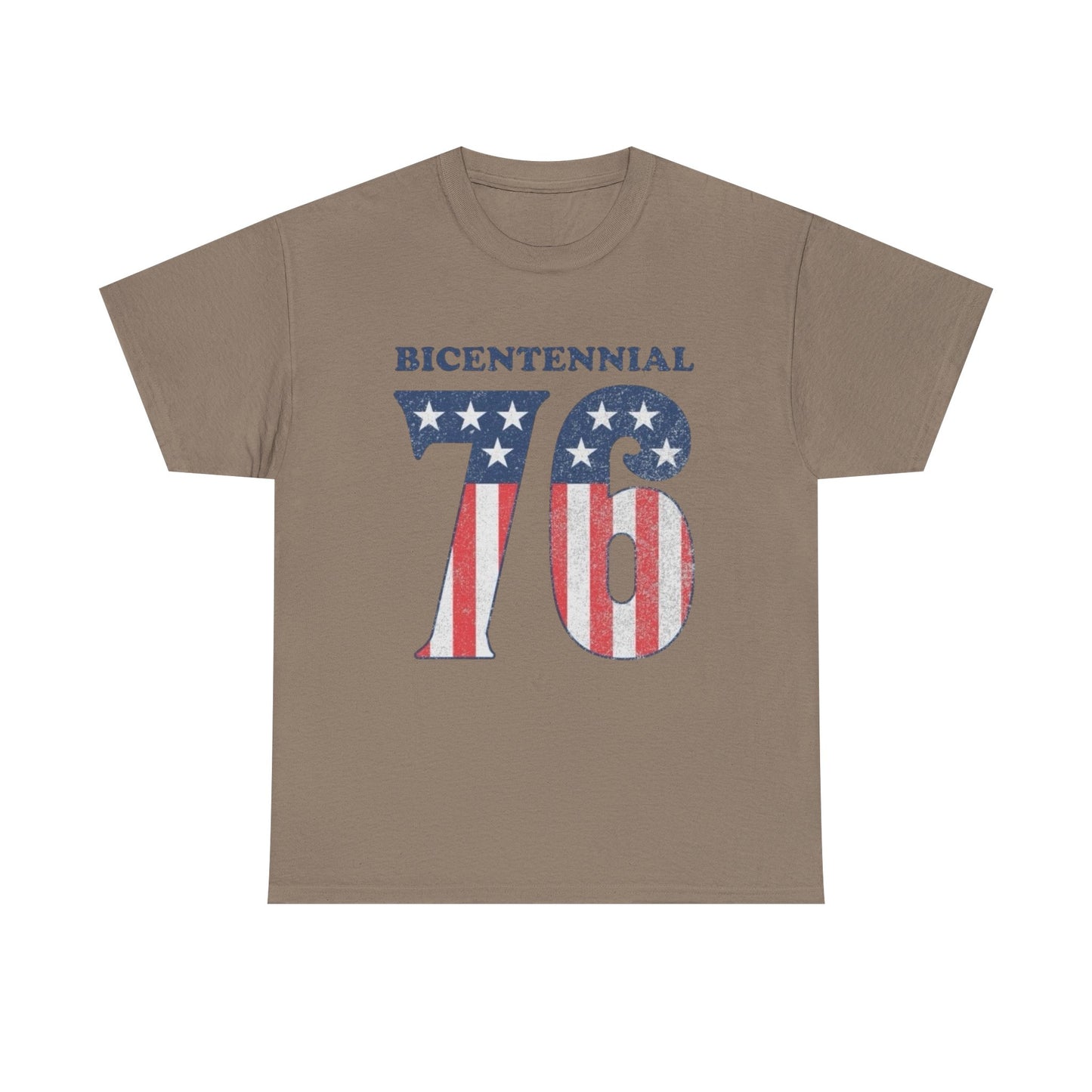 Bicentennial USA 76 Anniversary Graphic T Shirt Adult New Tee