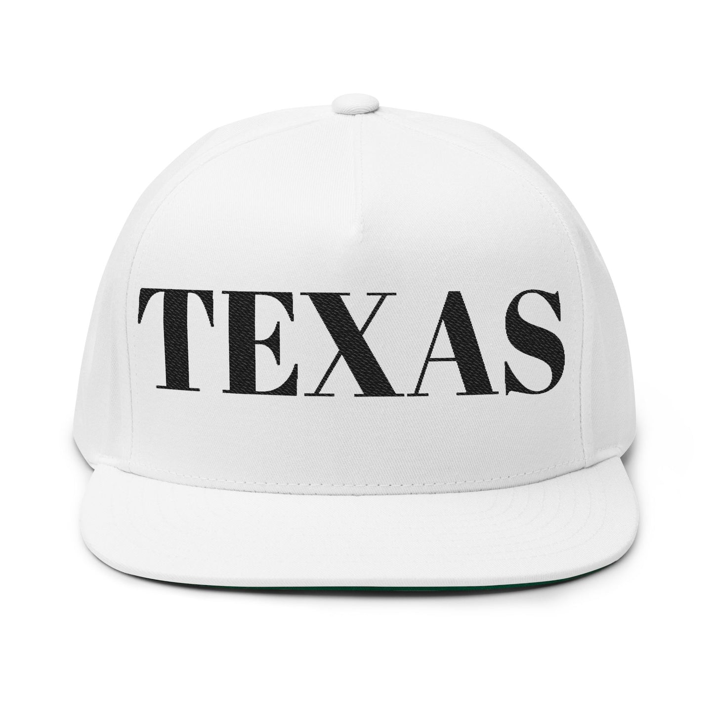 Flat Bill Cap (Embroidery)