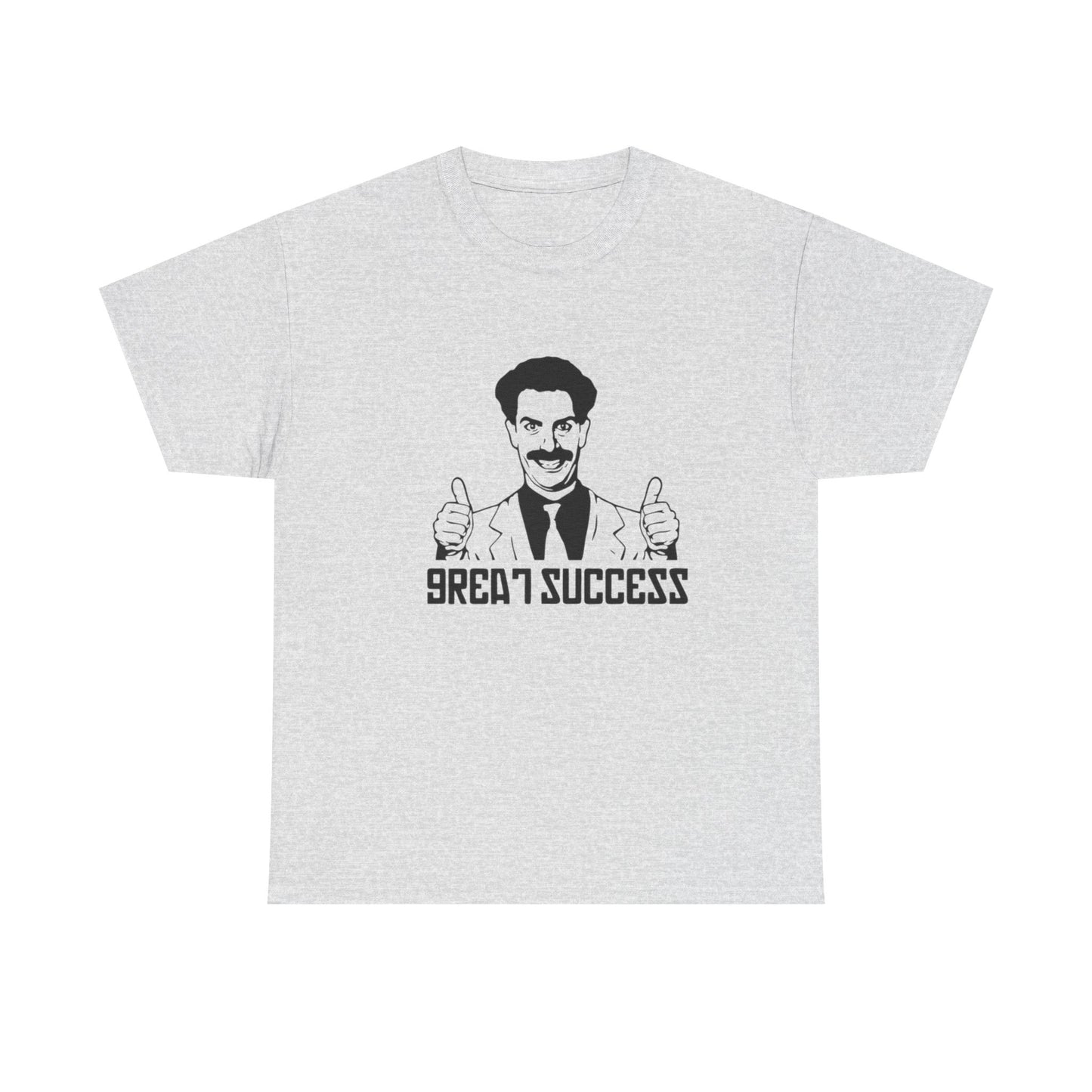 Borat Great Success Funny Graphic T Shirt Unisex Heavy Cotton Tee