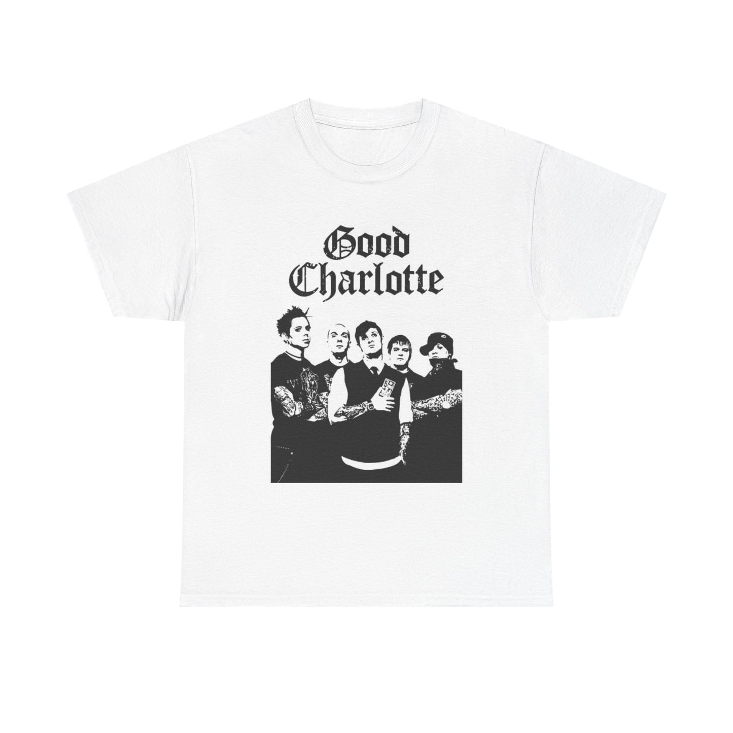 Good Charlotte Graphic T Shirt Vintage Rock Poster Unisex Heavy Cotton Tee
