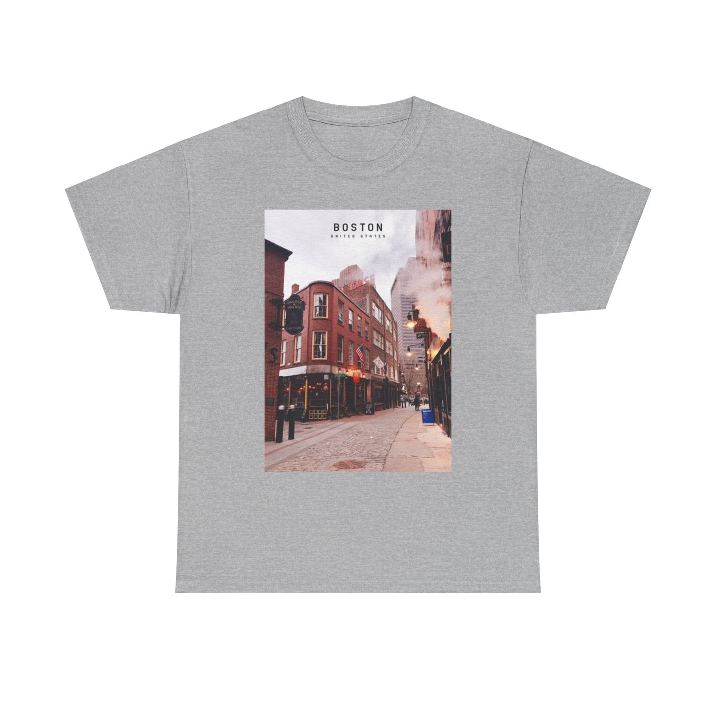Boston Bar T Shirt BRAND NEW Apparel Unisex Heavy Cotton Tee