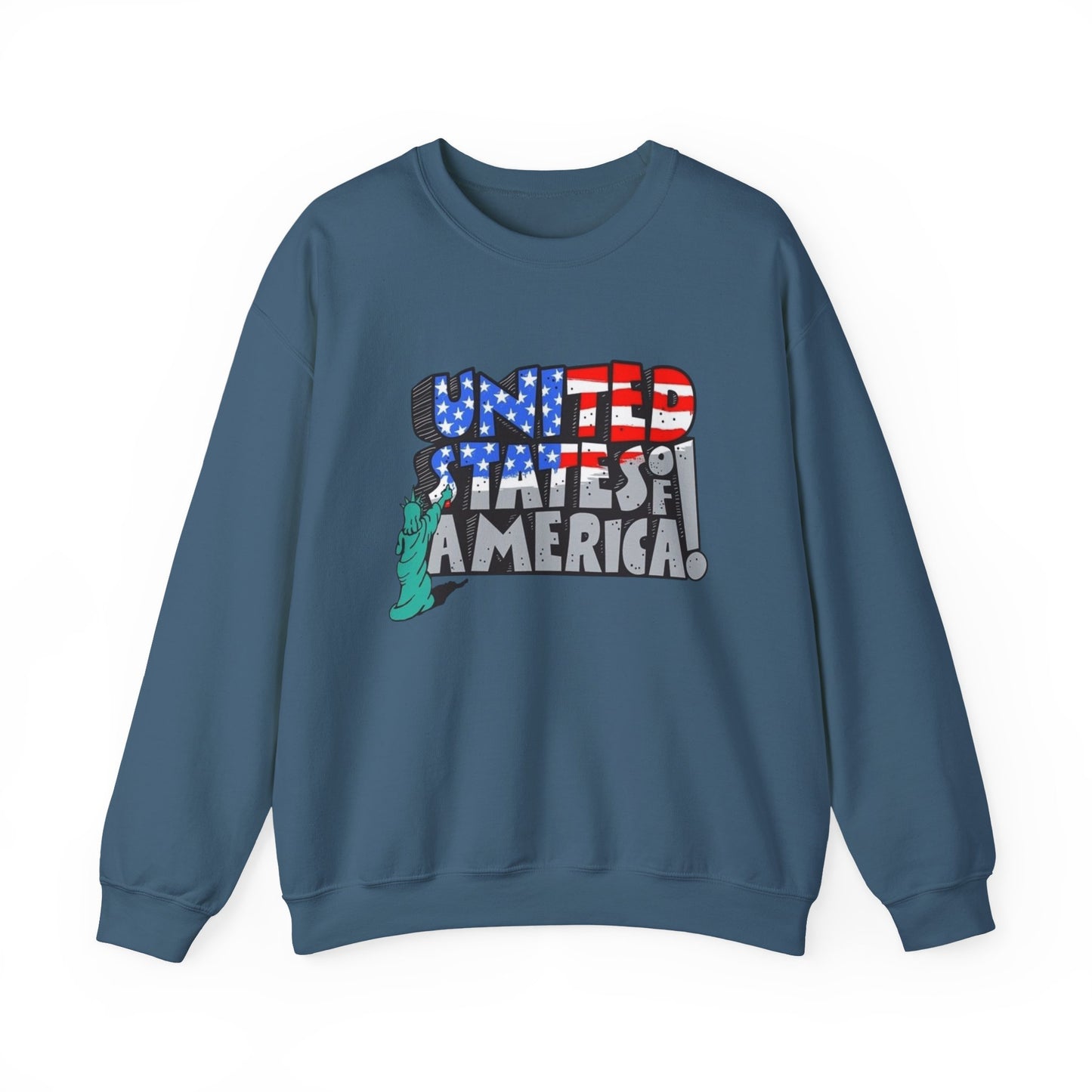 United States Of America Sweater NEW Unisex Heavy Blend™ Crewneck Sweatshirt
