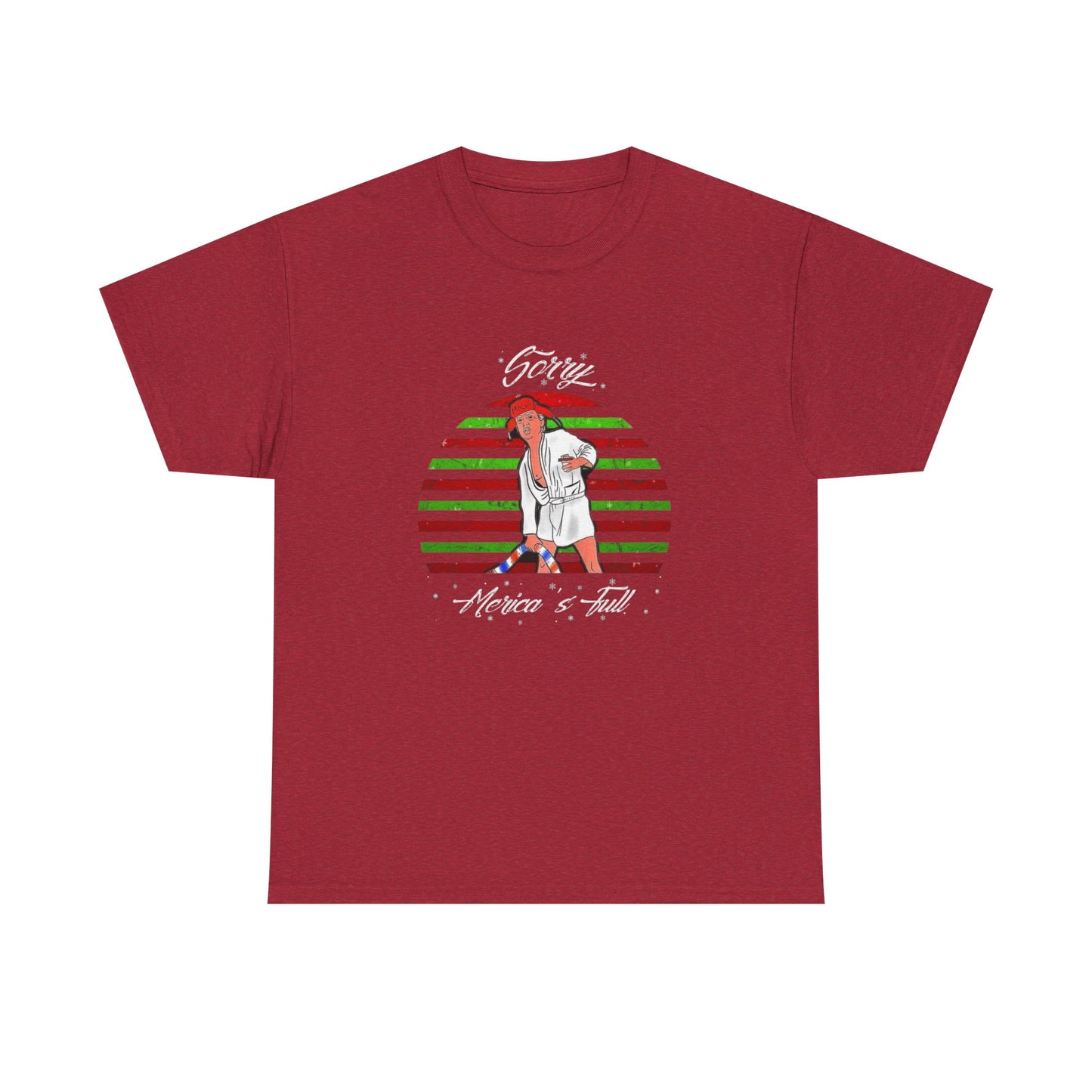 Christmas Story America's Full Funny Graphic T Shirt NEW Unisex Heavy Cotton Tee
