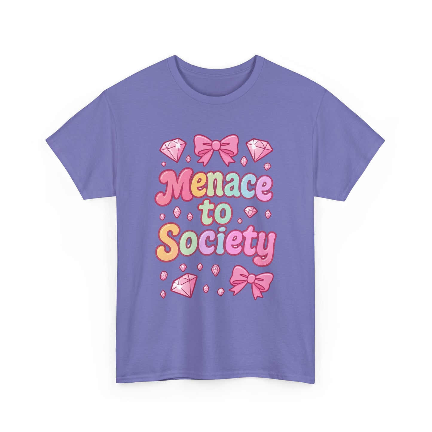 Menace To Society Funny Cute Women's Graphic T Shirt NEW ADULT