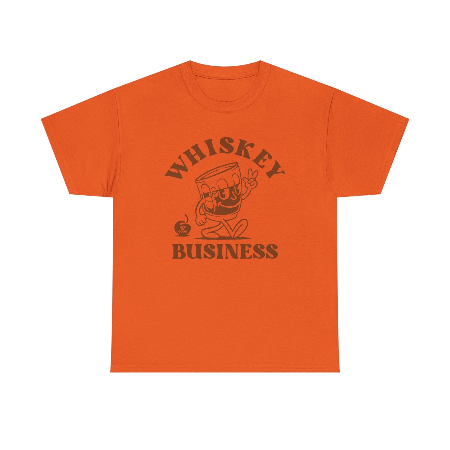 Whiskey Business T Shirt Funny Jokes Humor Unisex Heavy Cotton Tee