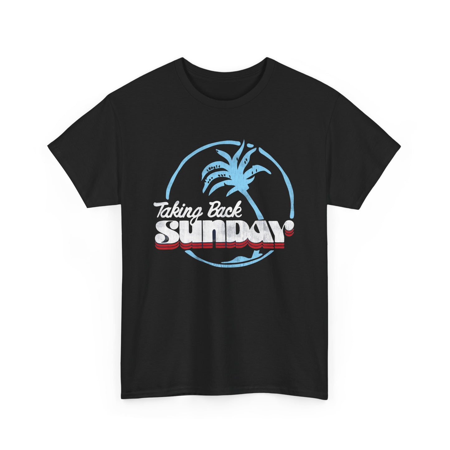 Taking back Sunday shirt vintage retro emo rock band Unisex Heavy Cotton Tee