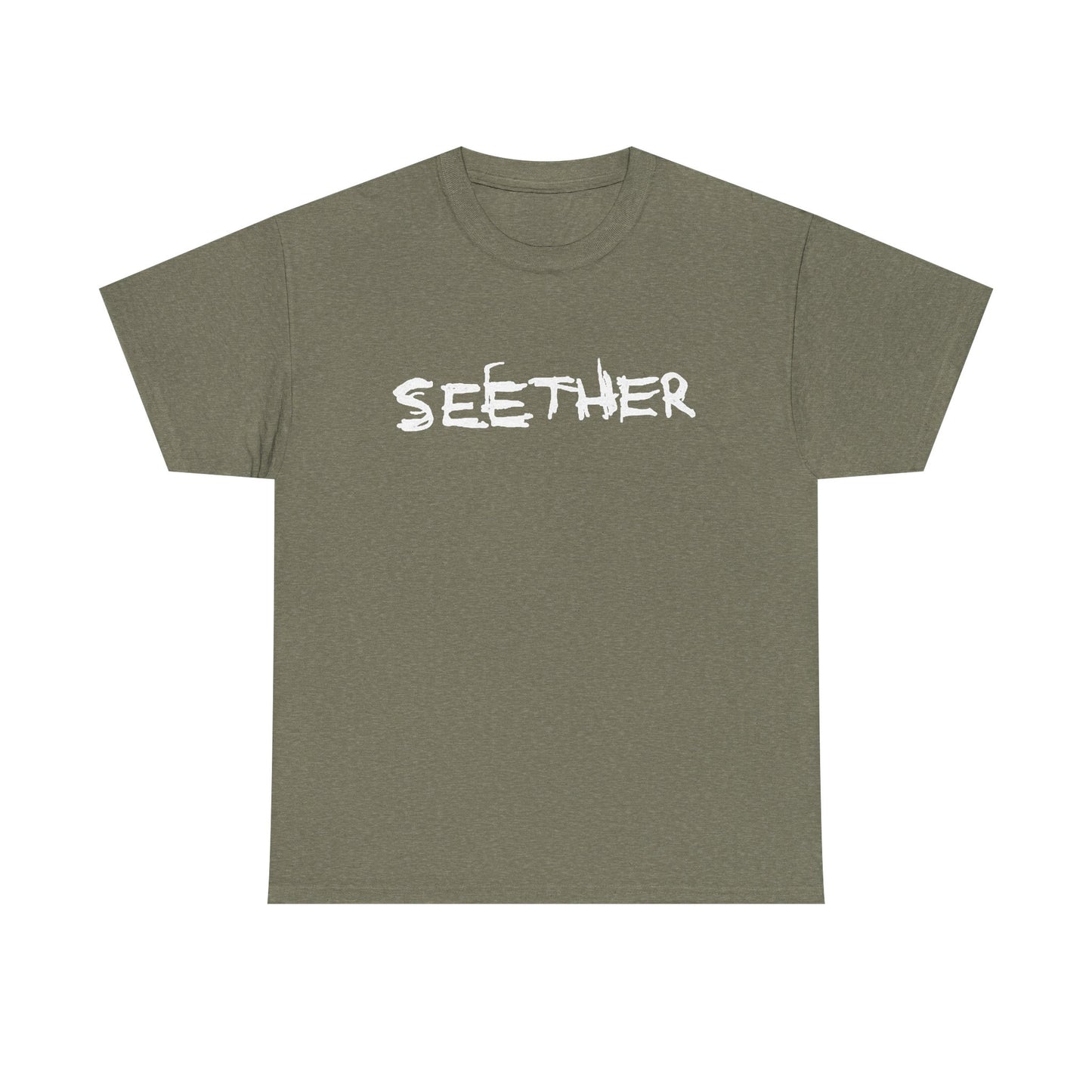Seether Graphic T Shirt Vintage Rock Band Merch Retro Unisex Heavy Cotton Tee
