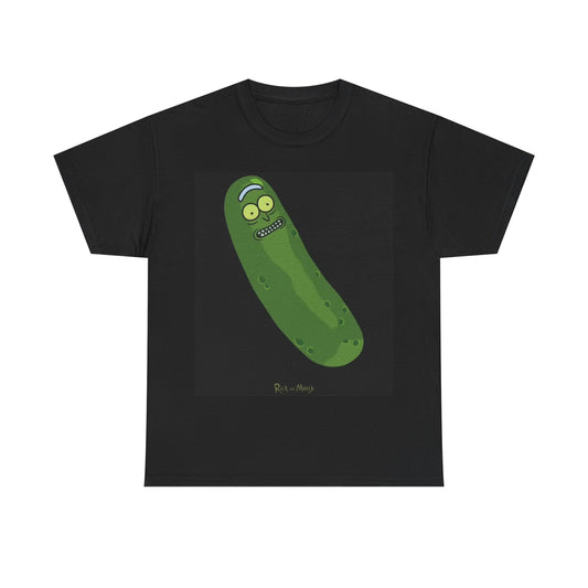 Rick And Morty Pickle Tshirt Cartoon Retro Unisex Heavy Cotton Tee
