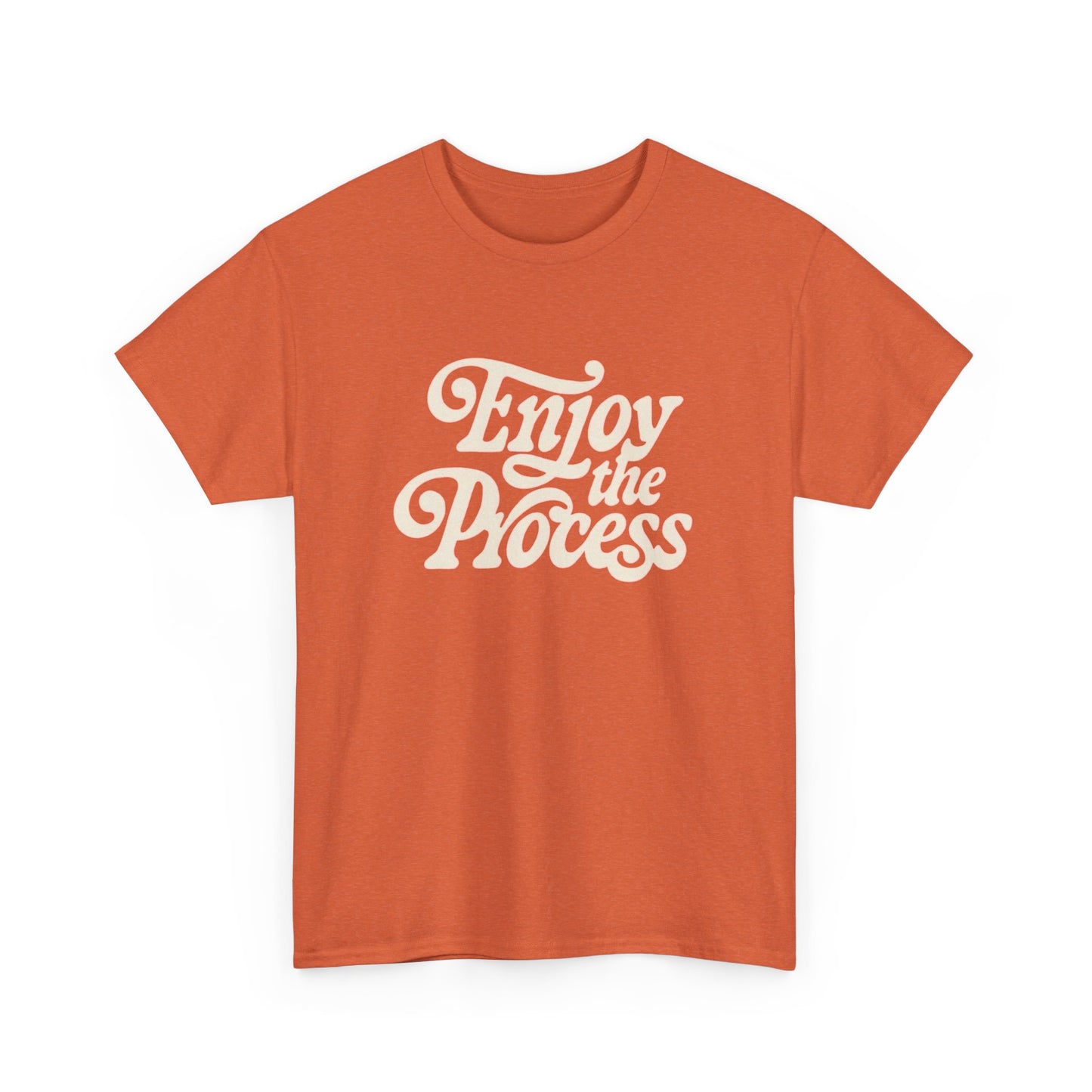 Enjoy The Process Graphic T Shirt Unisex Cotton Tee - New Gift - Tee