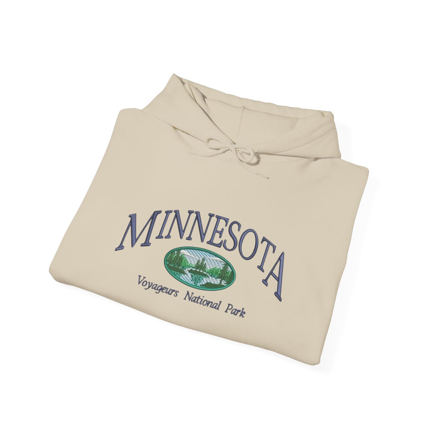 Minnesota National Parks Graphic Hoodie Heavy Blend Sweatshirt NEW